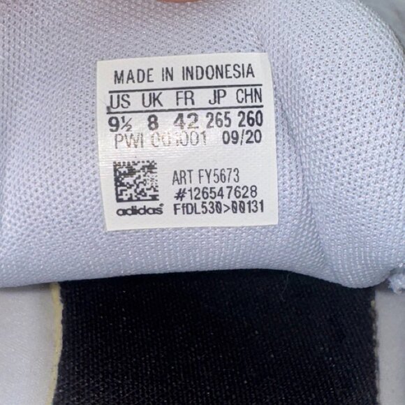 Adidas Womens Qt Racer Sport FY5673 Blue Running Shoes Sneakers Size 9.5 - Picture 11 of 13